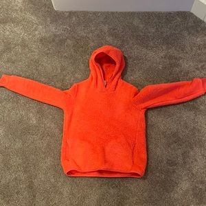 Coral Fuzzy Sweatshirt
